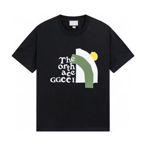 Designer Hommes T-Shirts grande taille vêtements pour femmes marque de luxe Tee été col rond manches courtes en plein air mode loisirs pur coton lettres chat imprimer amant vêtements