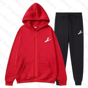 Designer Hommes Survêtement Sweat Costumes Costume De Sport Hommes Zipper Sweats À Capuche Vestes Survêtements Jogger Costumes Veste Pantalon Ensemble Hommes Femmes Costume De Sport 2 Pièces ensembles S-3XL