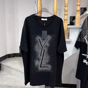 Designer mannen t-shirts vrouwen korte mouwstijl grote letter losse tee katoen mode losse korte t-shirt mannen dames straatkleding top t-shirts maat s-5xl