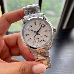 Reloj de diseñador para hombre, reloj mecánico automático de 41 mm, correa de cuero clásica de acero inoxidable, reloj de diseñador para mujer, reloj deportivo y de ocio para mujer