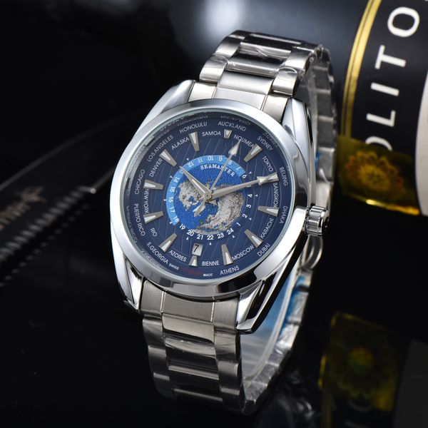 Designer Hommes Montre Nouvelle Montre mécanique Mouvement Montres de haute qualité Luxe Multi-fonction Chronographe Montre Horloges Bracelet en cuir Montre à bracelet en acier OM7709