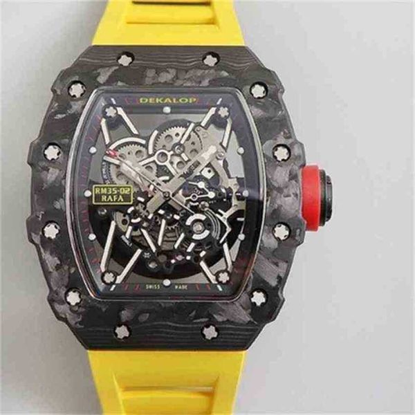 montre homme design rm11 mouvement mécanique 6WAN haute qualité h pour homme RTMI Millemier Rm35-02 voiture entièrement en céramique