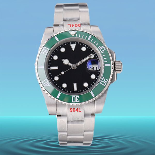 Designer Hommes Montres Multifonction Montres Haute Qualité Hommes Automatique 2813 Mouvement 904L En Acier Inoxydable 40mm Lunette En Céramique Submariners Étanche Avec boîte