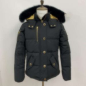 Designer Heren Winter Dons Canada Jas Outdoor Vrije tijd1 Jassen Winddichte Overjas Waterdicht Proof Puffer Dikke Colla Echt Wolf Bont Mooses Top Knokkels Ganzen