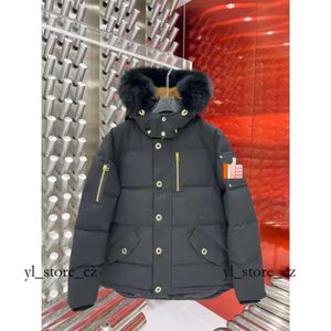 Designer hommes hiver vers le bas Mooses Knuckles veste manteaux d'extérieur coupe-vent pardessus imperméable preuve Puffer épais Colla vraie fourrure de loup blanc renard Mooses Knuckles 61