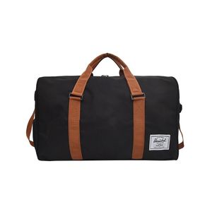 Designer- Mannen vrouwen Zwarte Reistas hoge kwaliteit canvas Schoudertas Vrouwen Handtas Dames Weekend Draagbare Duffel Waterdichte Wassen