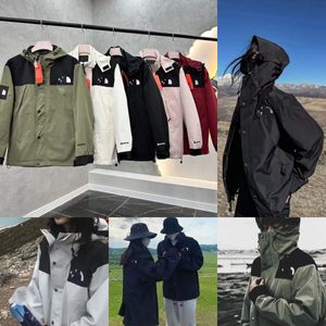 Diseñador Hombres Mujeres Chaqueta Primavera Abrigo Cálido Moda Con Capucha Norte Chaquetas Deportes Cortavientos Casual Cremallera Frente Chaquetas Prendas de abrigo Impresión suelta Ropa al aire libre