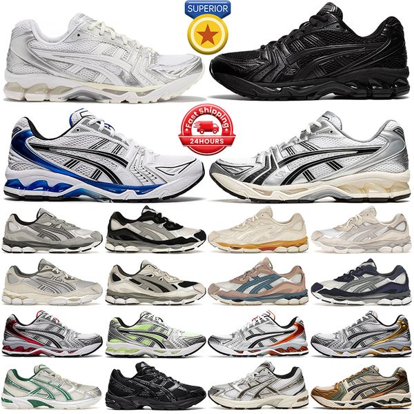 Diseñador Hombres Mujeres Zapatos para correr Gel Nyc 14 1130 Triple Negro Blanco Clásico Rojo Ostra Gris Sier Azul Arcilla Salmón Avena Entrenadores para hombre Zapatillas deportivas al aire libre