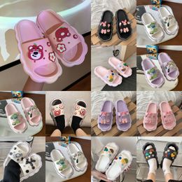 Designer Männer Frauen Hausschuhe Slides Gummi Sandalen Blooms Slide Blumen Druck Sandale Plattform Slipper Sommer Strand Flip Flop