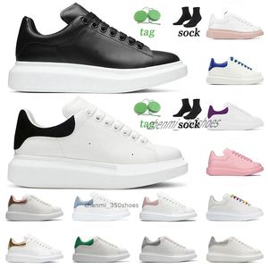 Designer Men Women Casual Shoes Smart Platform Trainers Lumineuze fluorescerende schoen Leer Chaussures Pour Hommes CM66