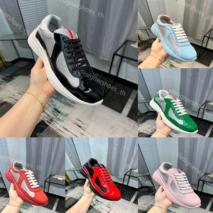 Männer Frauen America Cup Sneakers Designer Sneakers Nylon Mesh Sneaker Mode Schnürschuh Gummi Herren Trainer 35-47