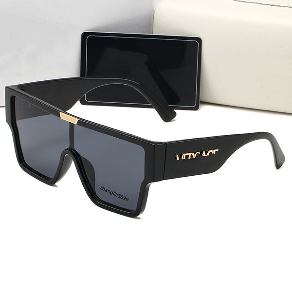 Designer Men Womens Mask Sunglasses Metal Rectangular Frame Lens with Logo Brand Mens Pilot Sunglasses UV400 Vandes Gentures de datation 4639 avec boîte d'origine