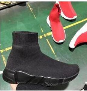 Designer Men Femme Femme Speed Trainer Bottes Bottes Boots Chaussures décontractées Chaussures coureurs coureurs Sneakers Taille 36-45