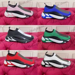 Designer Men Dames Stretch Mesh Fast Shoes Sole Gebreide Sock Runner Sneakers Sports Men Comfort Speed ​​Trainers Maat 35-45