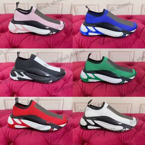 Diseñador Hombres Mujeres Stretch Mesh Fast Shoes Sole Knit Sock Runner Sneakers Deportes Hombres Comfort Speed Entrenadores Tamaño 35-45
