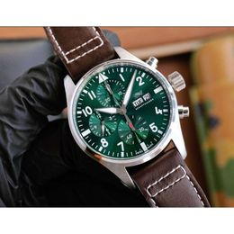 Designer Men Pols Watch IWCS Functioneel mechanisch horloge Classic Designer Multifunction IWCS Movement Watch Luxury Hight Quality Automat BQG4