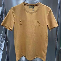 Designer Mens 3D Imprimer T-shirt T-shirts Col rond Noir Blanc Marron Chemises à manches courtes Hommes Femmes Sweat-shirt Lettre 3D Impression Coton Taille XXXXXL