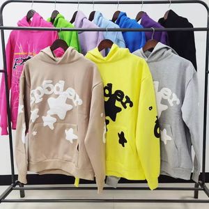 Ontwerper heren en dames hoodes spider hoodie jonge thug sp5der hoodies dames sweatshirts broek web gedrukt 55555 grafische y2k hoodies