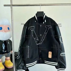 Diseñador para hombre jersey de béisbol chaqueta abrigo moda mujer chaquetas letterman chaqueta con letras bordadas tops con una botonadura parejas ropa de hombre