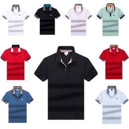 Designer heren Basic zakelijke polo's T-shirt mode frankrijk merk Heren T-shirts geborduurde armbanden brief Badges poloshirt Dames Nieuw