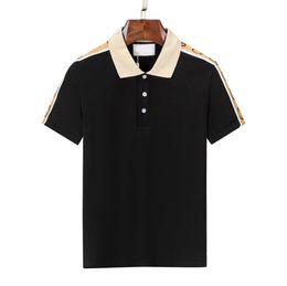 Designer masculino básico polos de negócios camiseta moda frança marca camisetas masculinas poloss bordados braçadeiras carta crachás camisa polo shorts tamanho