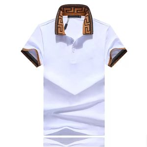 Designer Mens Basic Business Polos T-shirts Polos Luxe Italie Hommes Vêtements À Manches Courtes Mode Casual Hommes Été Cuasal Tees