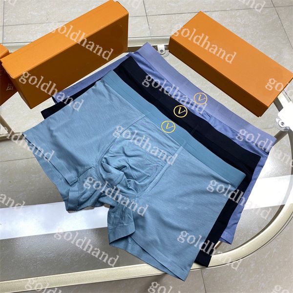 Designer Mens Boxer Shorts Sous-payant Sexy Male Underwear Sweet Briefes Coton Soft Boxers