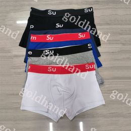 Designer Mens Boxer Shorts sous-pants en coton doux coton sous-vêtements sexy sous-vêtements masculins sexy