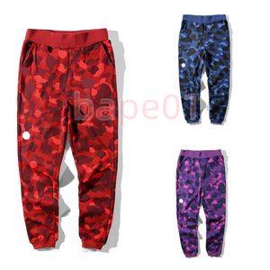 Designer Mens Camouflage Pants Mode Hommes Streetwear Pantalons de survêtement Unisexe Sport Casual Jogger Pantalon Asiatique Taille M-2XL