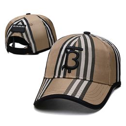 Designer Caps pour hommes chapeau de soleil Taille réglable 100% Coton Broiderie artisanale Street Ball Fashion Ball Golf Golf Cap