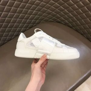 Designer Heren Casual Echt lederen platform Wedges Sneakers Ademend comfortabele wandelschoen VT Hell Outdoor Shoes 88 19 19