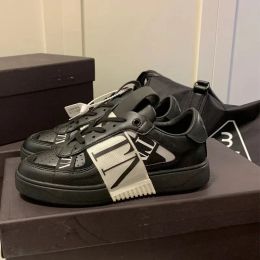 Designer Mens Casual Greatin Leather Sneakers respirant des chaussures de marche de marche confortables
