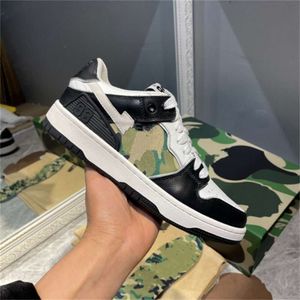 Designer Hommes Casual Chaussures STA 93 SK8 APBapestas luxe Skateboard Tide Baskets Tendance Classique Femmes Baskets Camouflage bâton Gris Noir Lace Up taille 35-45