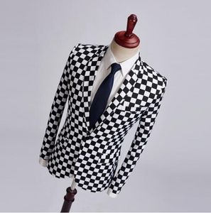 Diseñador Blazers de abrigo para hombres Luxury de estilo occidental de estilo occidental Geometría de geometría impresa Carta para mujer Jacket impresa