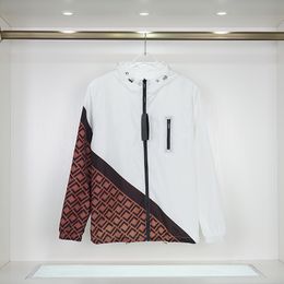 Designer Mens Designers Mens Bomber Jackets Outwear veste coupe-vent double couche Manteaux