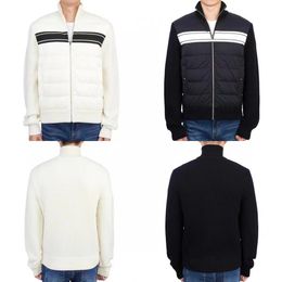 Diseñador para hombre chaqueta de plumón de punto de invierno para hombre parkas de plumón Marca de lujo para hombre Chaqueta de plumón de moda informal para hombre abrigo cálido engrosado Ropa de hombre Chaqueta informal para exteriores