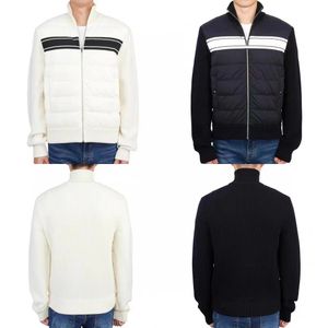 Veste en duvet pour hommes de créateur en tricot d'hiver pour hommes parkas de marque de luxe pour hommes veste en duvet de mode décontractée pour hommes manteau chaud épaissi vêtements pour hommes veste d'extérieur décontractée