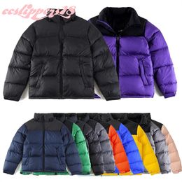 Designer Mens Down Jacket Winter Cotton Vestes pour femmes Vestes Parka Face Face extérieur Couples de vent épais Tops chauds Tops Outwear plusieurs couleurs surdimensionnées