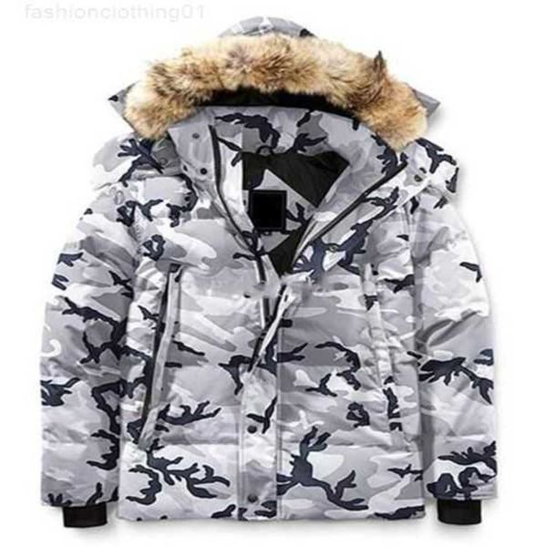 Chaquetas de plumón para hombre de diseñador Homme Jassen Parka de invierno para exteriores Chaquetas de abrigo con capucha de piel grande Chaquetas Manteau Chaqueta de abrigo Hiver Doudouneodri