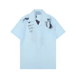 Designer Mens Dress Shirt Casual Slim T-shirt en soie à manches courtes Casual vêtements d'affaires plaid hommes asiatique szie M - 3XL