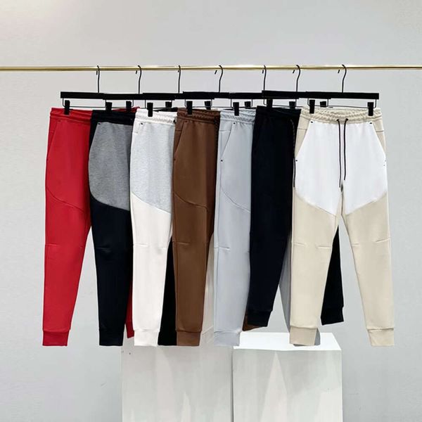 Designer Mens Fleece Fashion Womens Tech Sports Pantalons de survêtement Spring and Automne Sweat Pants pas pas cher LE 24