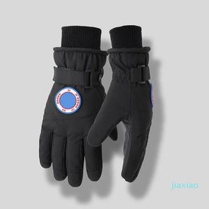 Designer herenhandschoenen skileer verwarmde waterdichte sportcyclus modehandschoenen