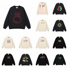 Designer Mens Sweat à capuche Printemps GGity Luxe Mens Sweatshirt Grand Pull Col Rond À Capuche GG Mode Lettre Imprimé Femmes Haute Qualité Couple Sweat À Capuche Z2D1 #