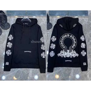 Designer Heren Hoodies Chroom Winter Sweatshirts Hart Hoodie Ch Lange Mouw Jasje Losse Jas Met Capuchon Hoody Mannen Vrouwen Chromees Harten H99f538 193