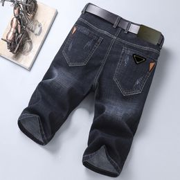 Heren jeans luxe ontwerper heren shorts jeans mannen paarse jean mode mannen dames denim shortpants slanke unisex denim broek street hiphop gescheurde jeans broek