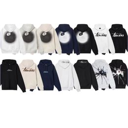 Sweats à capuche pour hommes de créateurs Sweatshirts Cardigan à capuche Casual Homme Lettre Broderie Couple High Street Top