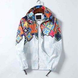 Designer herenjas lente herfst jas Windrunner mode jassen met capuchon sport windjack casual rits jassen man bovenkleding kleding