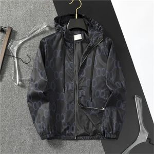 Veste de designer pour hommes printemps automne coupe-vent sport coupe-vent vestes à glissière décontractées taille M-3XL