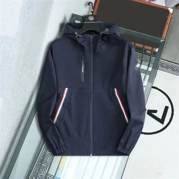 Diseñador Chaquetas para hombre Ropa Marca Bombardero Chaqueta para parabrisas Estilo europeo y americano Abrigo Abrigo Moda hombre Casual Stree200H