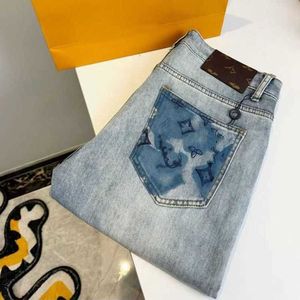 Designer Mens Jeans Letter Pantal